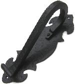 Agave IronworksPU025Square Handle Gothic Pull