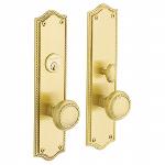 Baldwin 6554-KITBarclay Complete Entrance Set with 5064 Estate Knob, Cylinder and Mortise Lock Bod